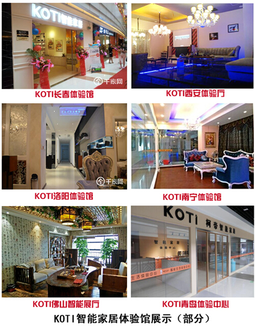 KOTI成功展厅案例展示(部分)