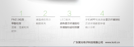 旺享家环境监测仪功能